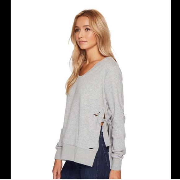 Romeo and Juliet Heather Gray Sweater - Picture 1 of 6